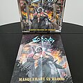 Sodom - Other Collectable - Sodom ' Masquerade In Blood ' Original Vinyl LP + Re-Issue LP + Promotional Ad +...