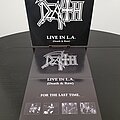 Death - Other Collectable - Death 'Live In L.A.' & Vivus Dividium 'Live' In Eindhoven Vinyl LPs + Posters