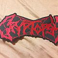 Cryptopsy - Patch - Cryptopsy back Shaped logo patch