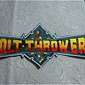 Bolt Thrower - Patch - Bolt Thrower camo back logo patch