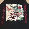 King Diamond - TShirt or Longsleeve - King Diamond Longsleeve House Of God World Tour