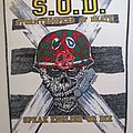 S.O.D. - Patch - S.O.D. - Stormtroopers of Death - Speak English Or Die - Backpatch