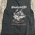 Onslaught - TShirt or Longsleeve - Onslaught Power From Hell Sleeveless