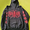 Marduk - Hooded Top / Sweater - Marduk Red Logo Hoodie