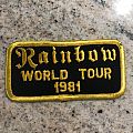 Rainbow - Patch - Rainbow - World Tour ‘81 Patch