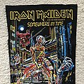 Iron Maiden - Patch - Iron Maiden - Somewhere in Time backpatch