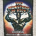 Monsters Of Rock - Patch - Monsters of Rock 1987 backpatch