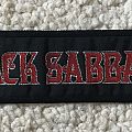 Black Sabbath - Patch - Black Sabbath - Strip Patch