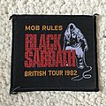 Black Sabbath - Patch - Black Sabbath - Mob Rules 1982 Patch