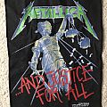 Metallica - Patch - Metallica - And Justice For All... backpatch