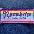 Rainbow - Patch - Rainbow - Rocking in The 80s patch