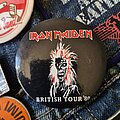 Iron Maiden - Pin / Badge - Iron Maiden - 1980 British Tour - Badge