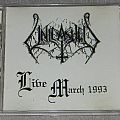 Unleashed - Tape / Vinyl / CD / Recording etc - Unleashed - Live March 1993 - CD