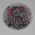 Testament - Patch - Testament - Return to the apocalyptic city - Round Patch