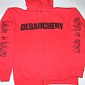 Debauchery - TShirt or Longsleeve - Debauchery - Butcher of bitches - Zipper hoodie