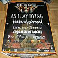 As I Lay Dying - Other Collectable - V/A - Hell on earth tour - Tourposter 2005