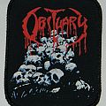 Obituary - Patch - Obituary - Pile of skulls - Printed patch