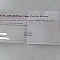 Vader - Other Collectable - Noise Ritual Graz - Vader, Vomitory, Skaphos, Aetherian - Ticket