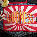 - LOUDNESS woven patch ORIGINAL FROM 80s