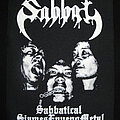 - SABBAT "Sabbtical SiamesEnvenoMetal" BACKPATCH