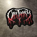 Obituary - Patch - Obituary logo patch