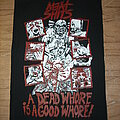 Meat Shits - Patch - MEAT SHITS - A Dead Whore is a Good Whore Back Patch
