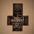 Hellhammer - Patch - Hellhammer - Only Death is Real Woven cross patch