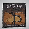 Holy Terror - Patch - Holy Terror - Terror and Submission Woven patch