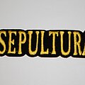 Sepultura - Patch - Sepultura (embroidered logo patch)