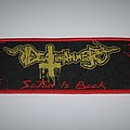Deathhammer - Patch - Deathhammer - Satan is Back Woven strip patch