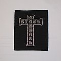 Black Sabbath - Patch - Black Sabbath - Cross logo woven patch