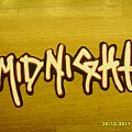 Midnight - Patch - Midnight Shaped Logo Leather-Patch (D.I.Y)