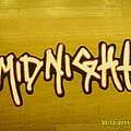 Midnight - Patch - Midnight Shaped Logo Leather-Patch (D.I.Y)