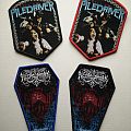 Piledriver - Patch - Piledriver, Necrophobic woven patch