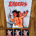 Exodus - Patch - Og Vtg Exodus “Bonded by Blood” BP/Patches