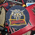 Judas Priest - Patch - Vtg Judas Priest “ Defenders Of The Faith/printed on denim”