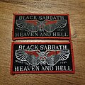 Black Sabbath - Patch - Or Vtg Black Sabbath 'Heaven and Hell Tour 1981' (two red border versions)