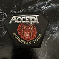 Accept - Patch - Og Vtg Accept “European Tour”