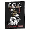 AC/DC - Patch - Vtg AC/DC 'If you want Blood'