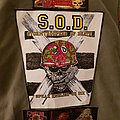S.O.D. - Battle Jacket - Battle Jacket in progress