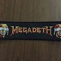 Megadeth - Patch - Vic Rattlehead strip patch