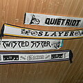 Slayer - Other Collectable - Quiet Riot,Twisted Sister,Slayer,Saxon scarfs
