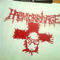 Haemorrhage - Patch - d.i.y. hand painted haemorrhage backpatch