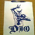 Dio - Patch - d.i.y. hand painted dio backpatch