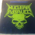 Nuclear Assault - Patch - d.i.y. hand painted nuclear assault backpatch