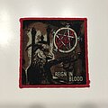 Slayer - Patch - Slayer - Reign in Blood red border patch