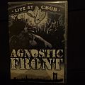 Agnostic Front - Tape / Vinyl / CD / Recording etc - Agnostic front DVD live at cbgb