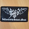 Raped God 666 - Patch - Raped God 666 - Influenced by Satanic Metal