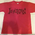 Incantation - TShirt or Longsleeve - Incantation - Scorched Earth Policy 2014 red tour shirt