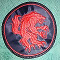 Satanic Warmaster - Patch - Satanic Warmaster 'Opferblut' red patch